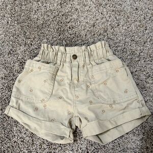 Rylee + Cru Cream Tan Kids Shorts